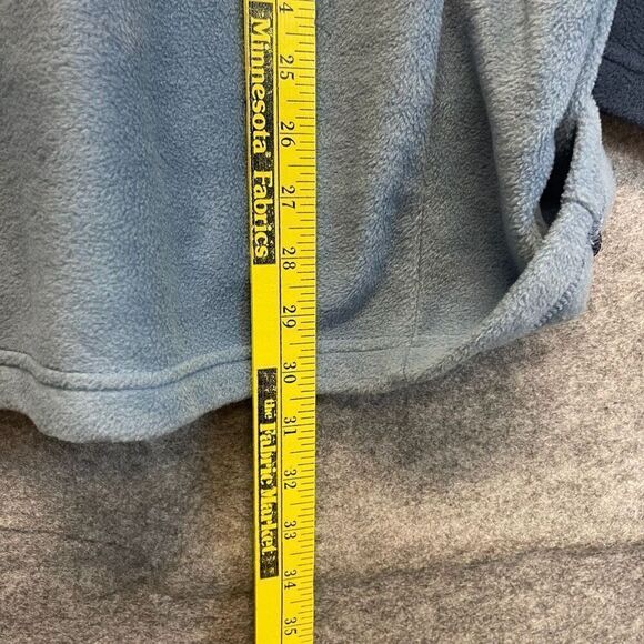 COLUMBIA Sweatshirt Men's XL Blue Steens Mountain Fleece Snap Button Pulllover - Picture 8 of 15